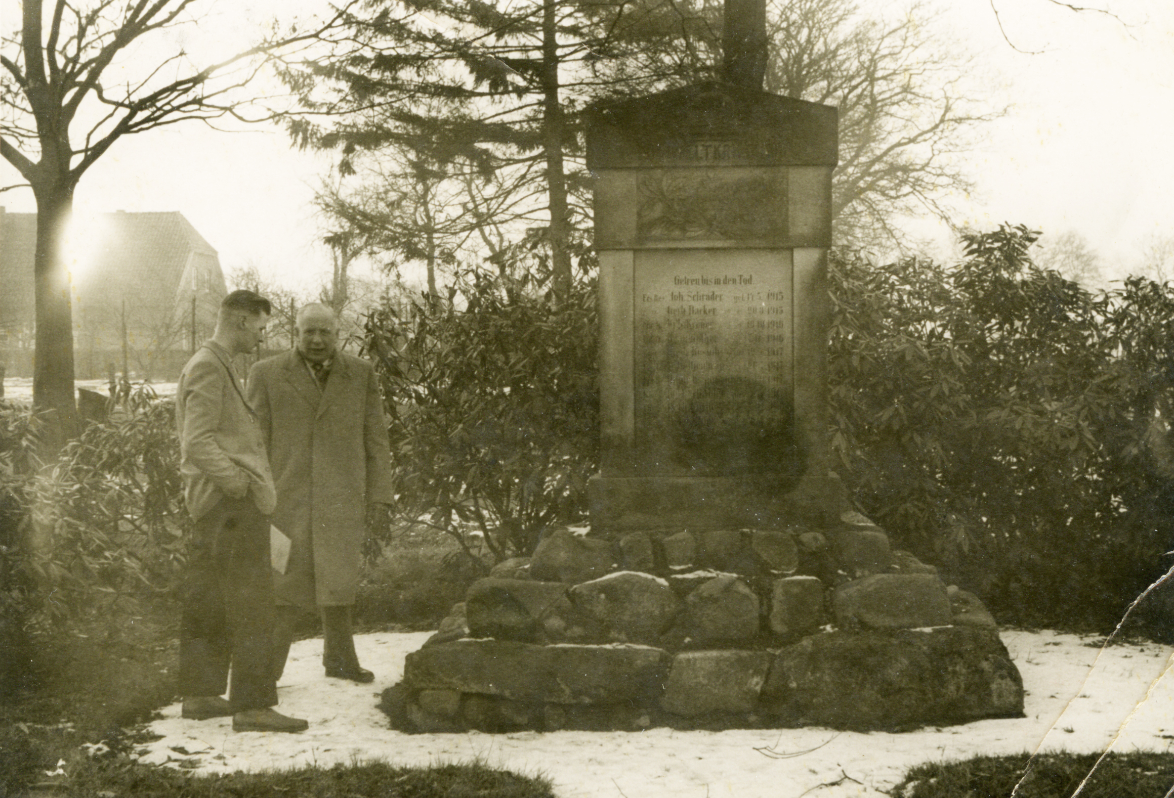 Denkmal Westerholt 60er Jahre